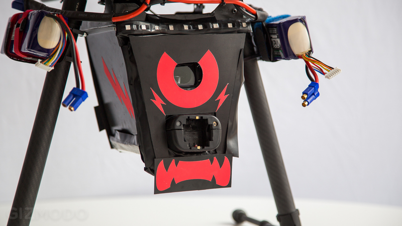 Illustration for article titled Meet CUPID: The Drone That Will Shoot You With an 80,000 Volt Taser